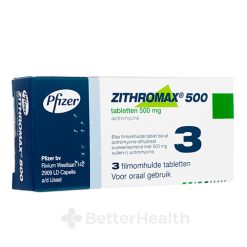 Zithromax 500mg (ジスロマック500mg3錠)