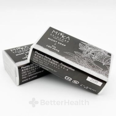 MIKKA スキンケア ナイトソープ CBD66mg（MIKKA SKIN CARE NIGHT SOUP CBD66mg）